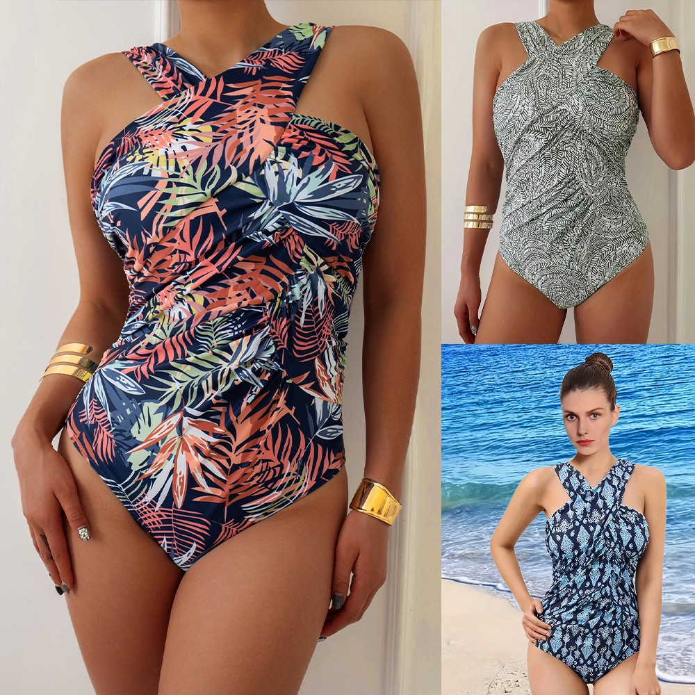 Swimsuit Bikini Ruched - Maillot de bain femme grande taille,