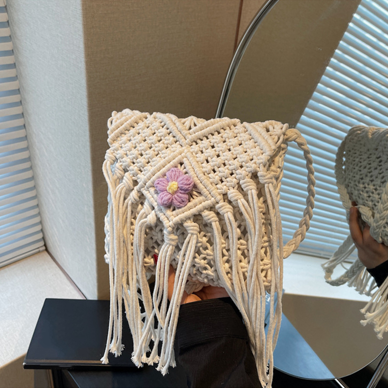 Crochet Bag Raffia - Sacs d'été pour femmes, sacs de