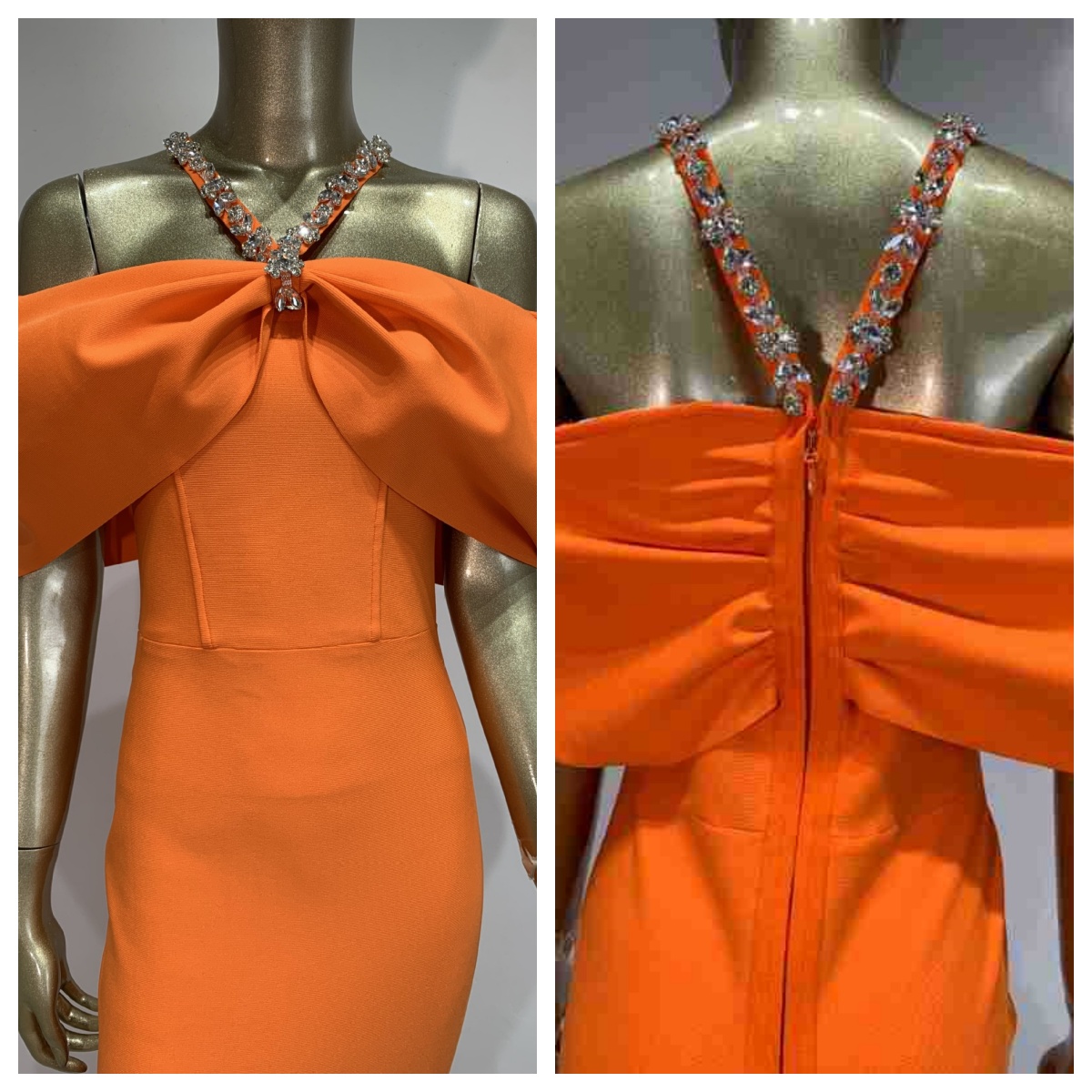 Maxi Dress Halter - Nouvelle Robe Longue Moulante Sexy à