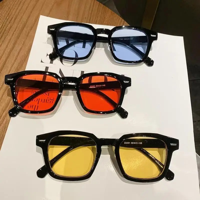 Sunglasses Cat Eye - Lunettes de soleil rectangulaires vintage pour