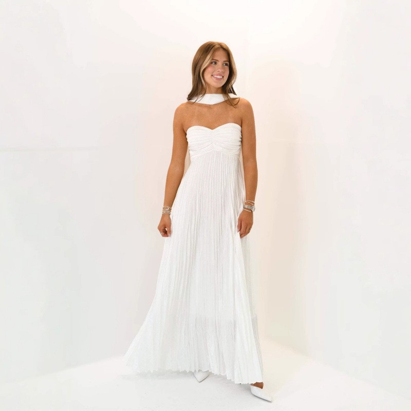 Maxi Dress Halter - Robe de soirée élégante pour invitées