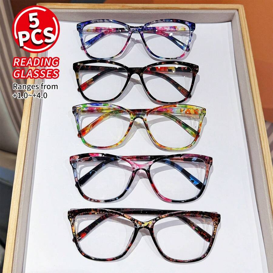 Sunglasses Cat Eye - 5 paires de lunettes de lecture