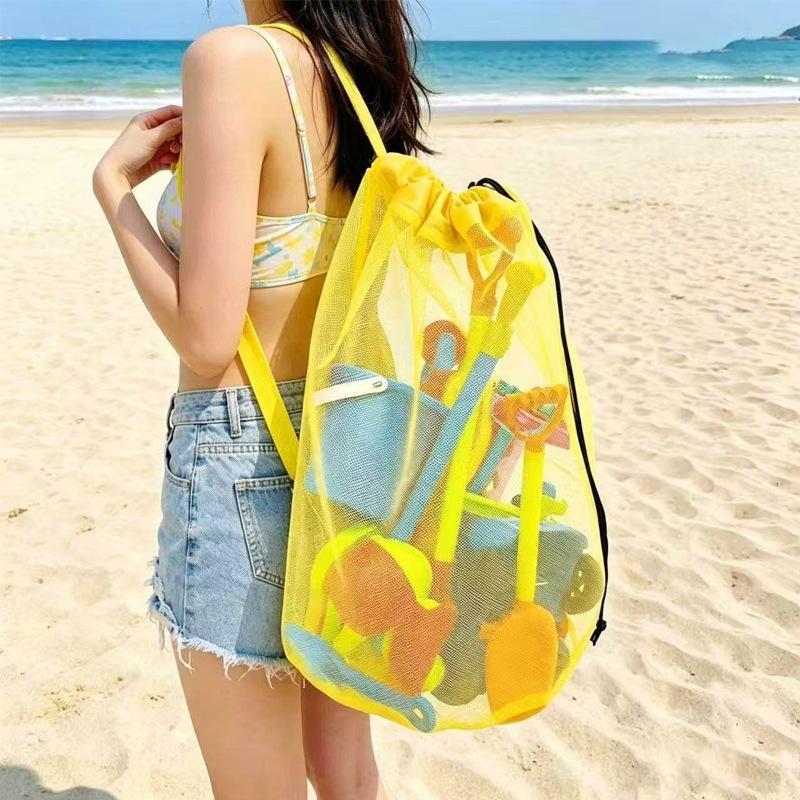 Tote Bag Beach - Sac de plage en filet portable