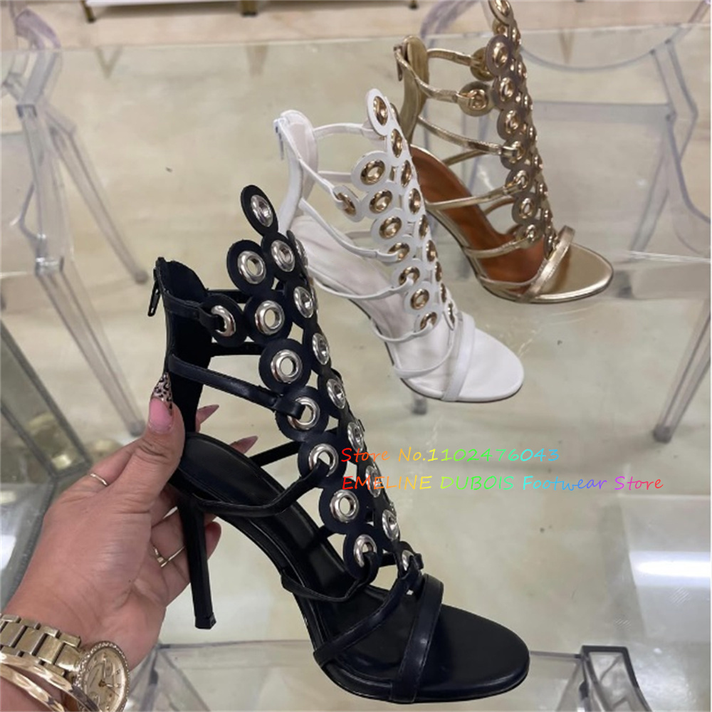 Sandal Strappy Heeled - Sandales à talons hauts pour femme,