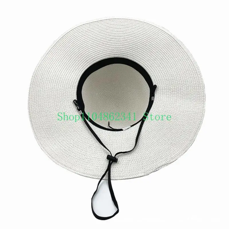 Hat Floppy Wide - 652F Chapeau de paille souple élégant