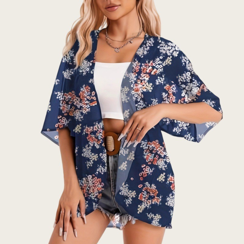 Maillot de bain femme 2025 Kim - Kimono Sheer Floral avis et prix