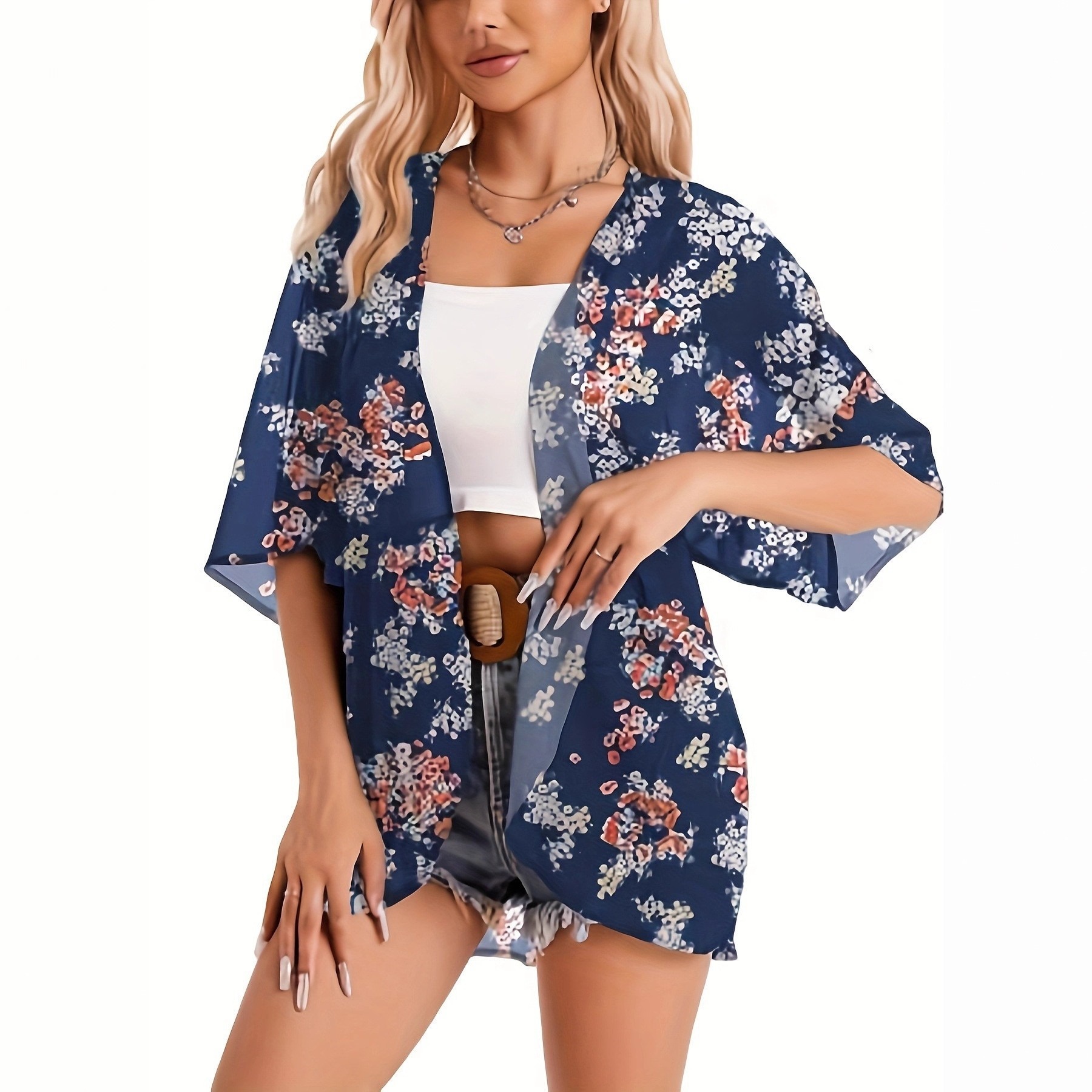 Maillot de bain femme 2025 Kim - Kimono Sheer Floral avis et prix