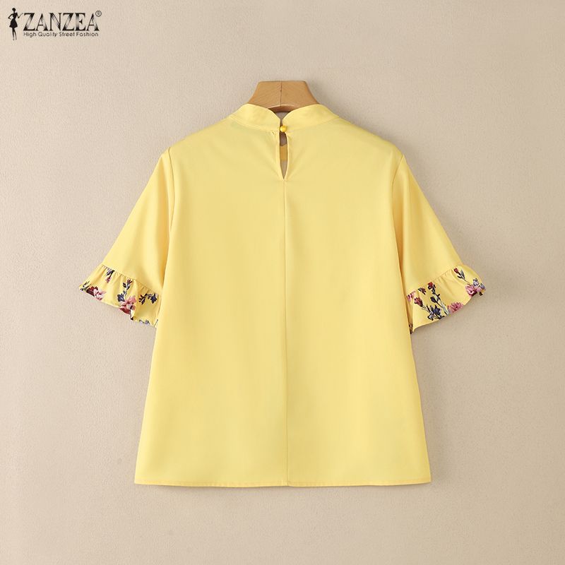 ZANZEA Blouse plissée élégante - Romper Floral Print avis et prix