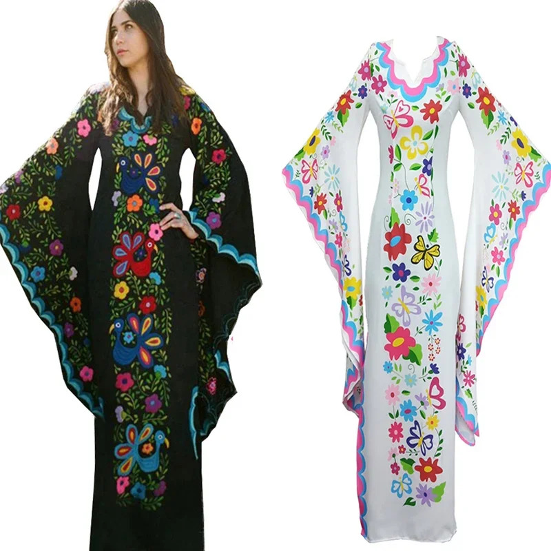 Costume de Cosplay médiéval Vi - Romper Floral Print avis et prix
