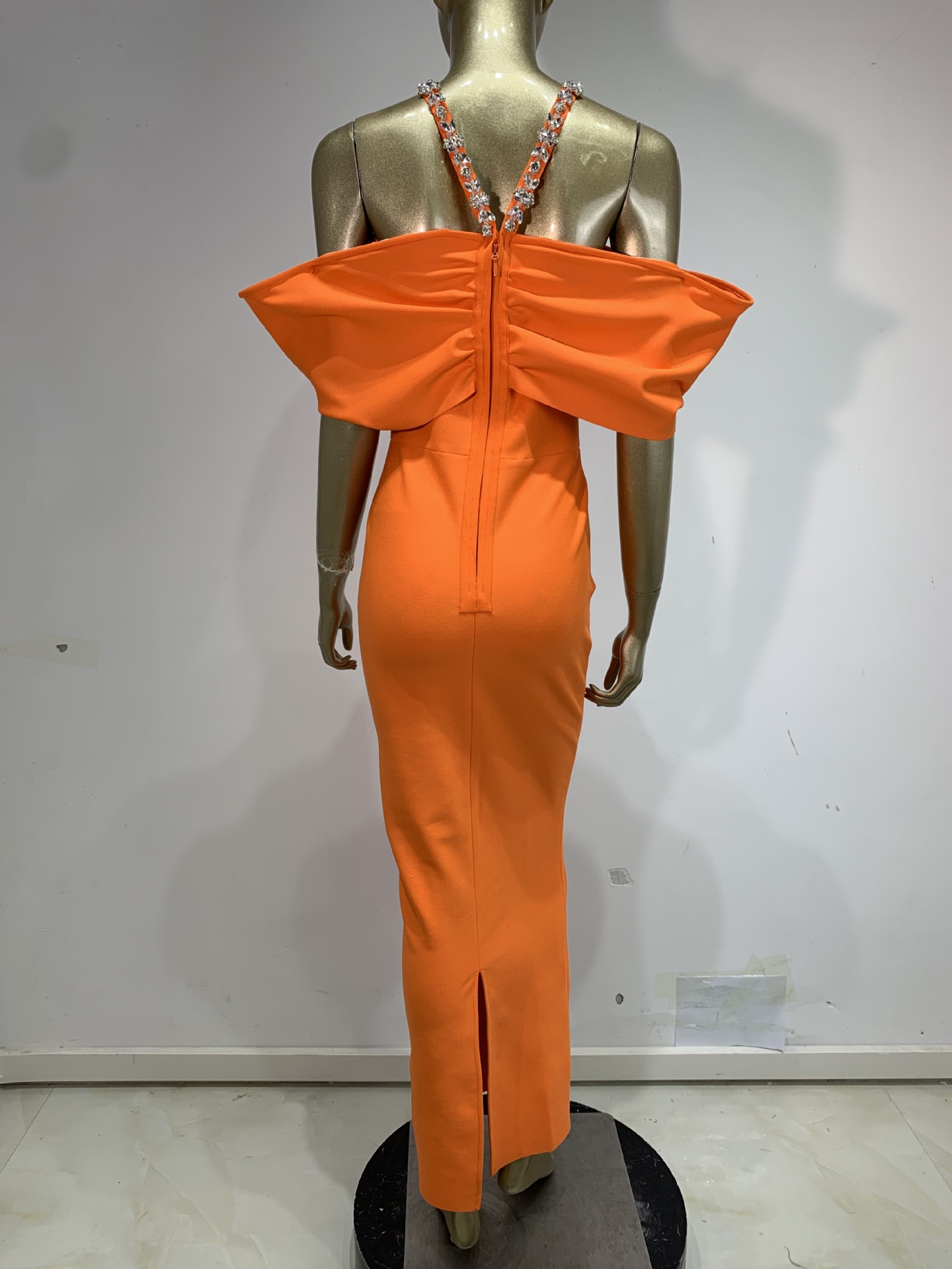 Nouvelle Robe Longue Moulante  - Maxi Dress Halter avis et prix