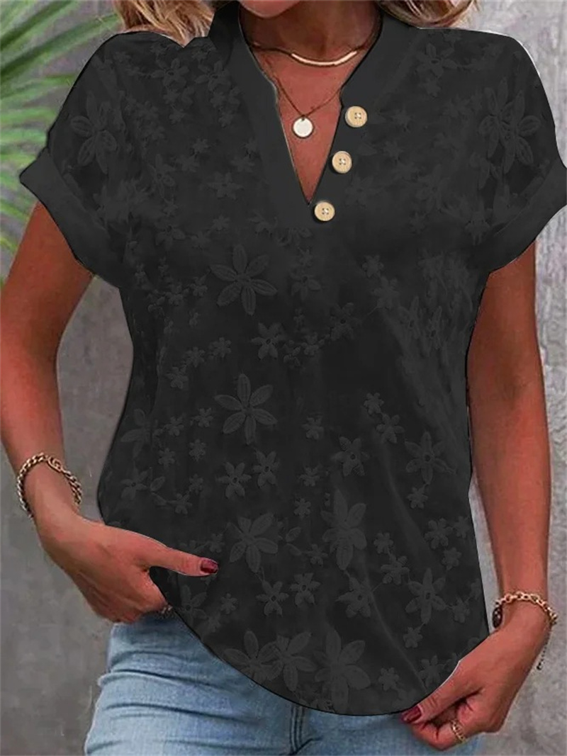 Chemisier brodé floral blanc p - Romper Floral Print avis et prix