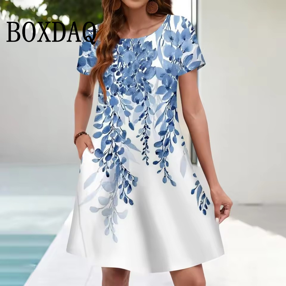 Robe d'été décontractée pour f - Romper Floral Print avis et prix
