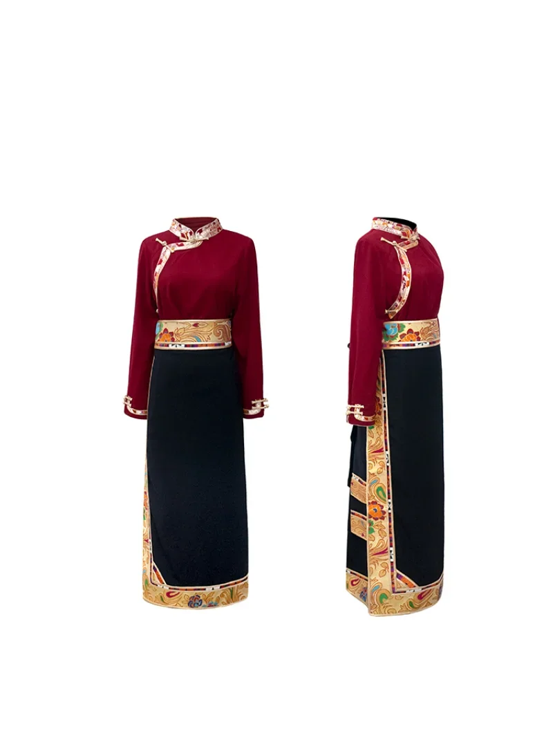 Robe Tibétaine Traditionnelle  - Linen Dress Wrap avis et prix