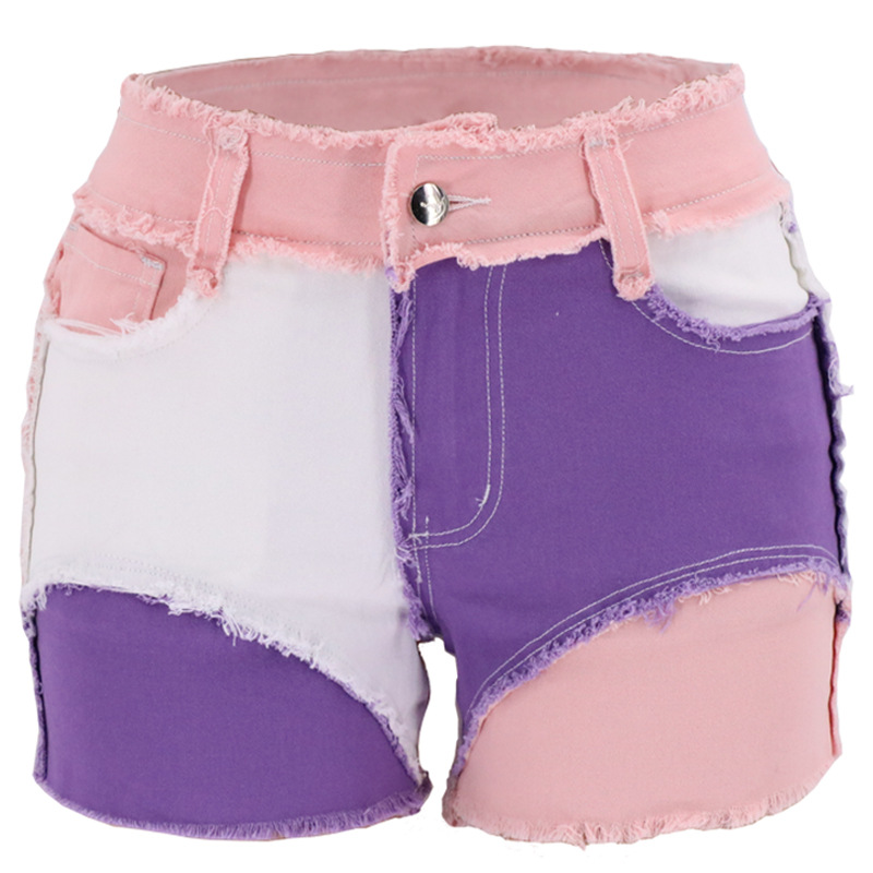 Short en jean déchiré taille m - Shorts Denim Frayed avis et prix
