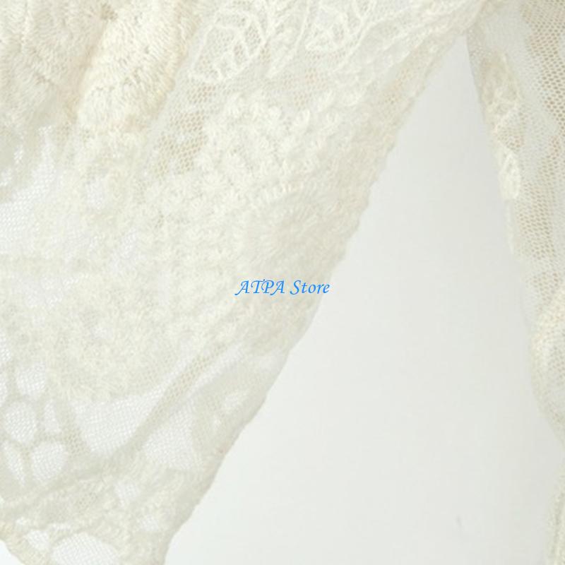 Cardigan Kimono en dentelle po - Kimono Sheer Floral avis et prix