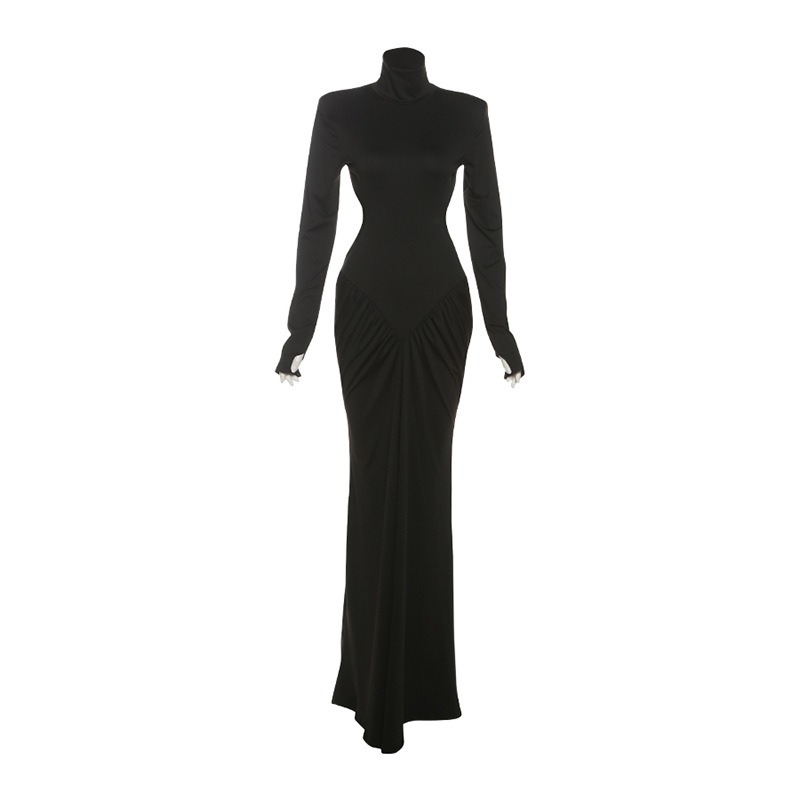 Robe longue dos nu pour femme, - Maxi Dress Halter avis et prix