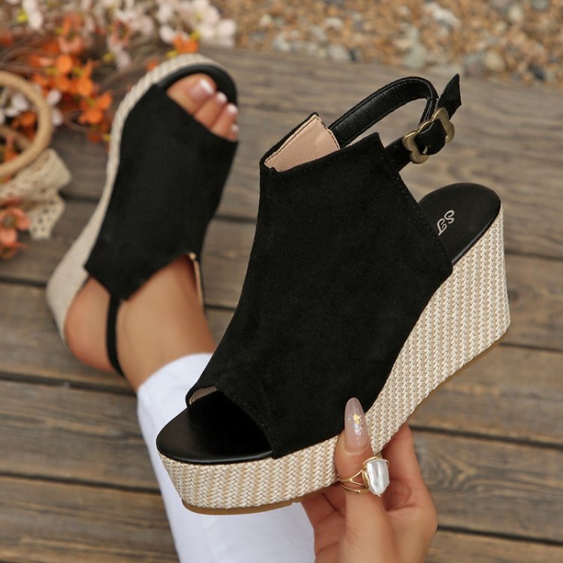 Sandales compensées d'été pour - Wedge Espadrille Women avis et prix