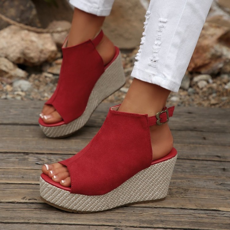 Sandales compensées d'été pour - Wedge Espadrille Women avis et prix