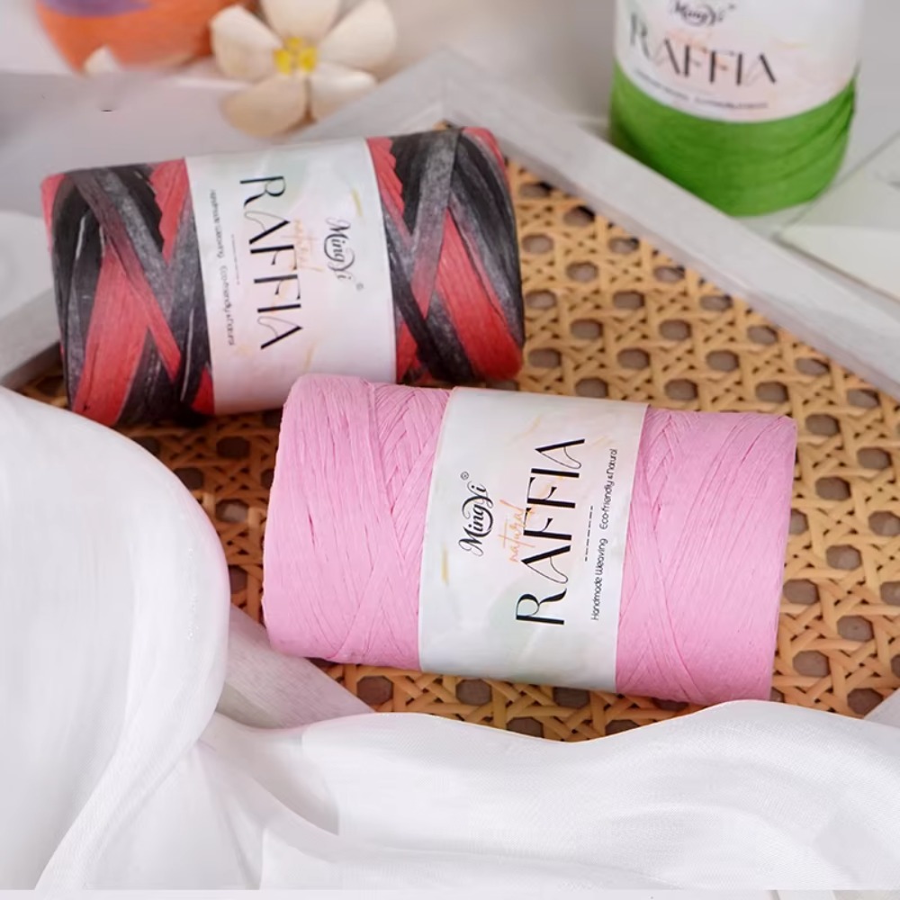 Fil de raphia multicolore DIY, - Crochet Bag Raffia avis et prix