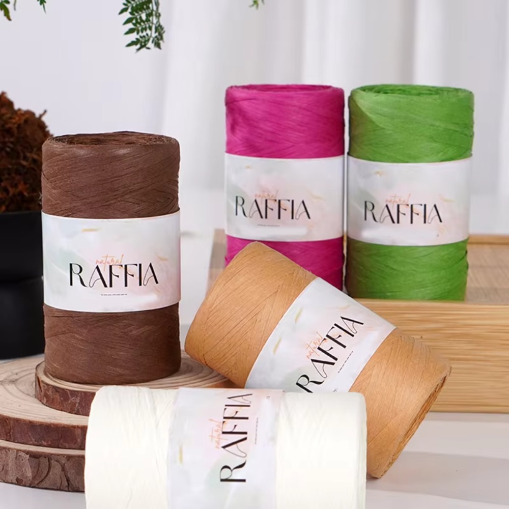 Fil de raphia multicolore DIY, - Crochet Bag Raffia avis et prix