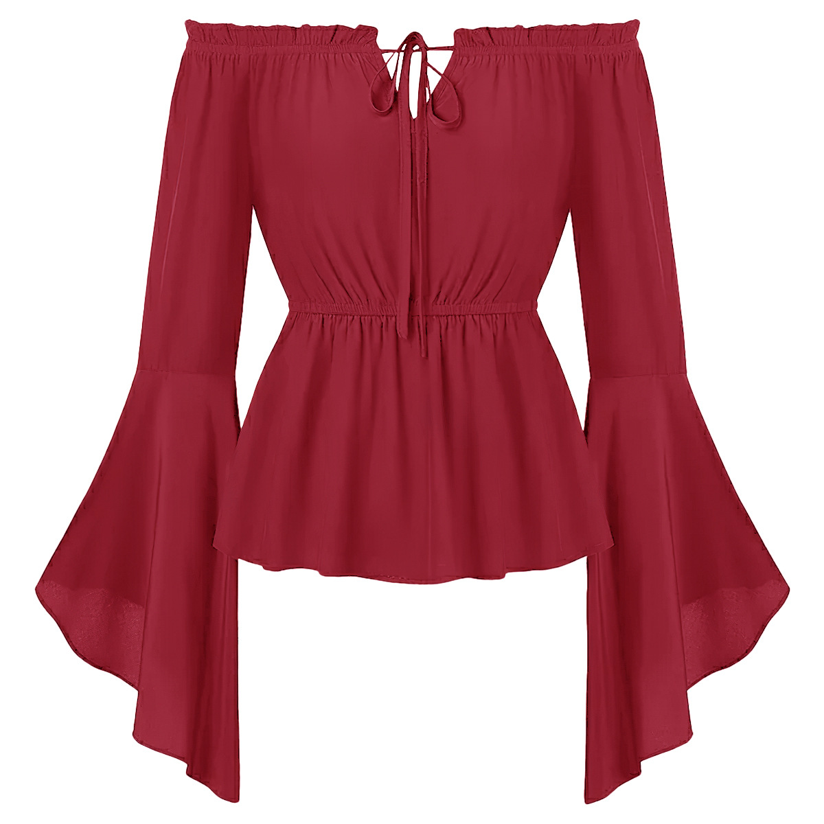 Blouse médiévale à épaules dén - Blouse Off Shoulder avis et prix