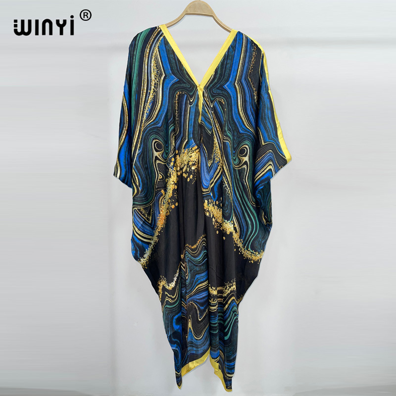 WINYI-Robe de plage imprimée s - Cover Up Kaftan avis et prix