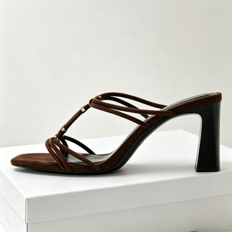 Sandales d'été à talons pour f - Sandal Strappy Heeled avis et prix