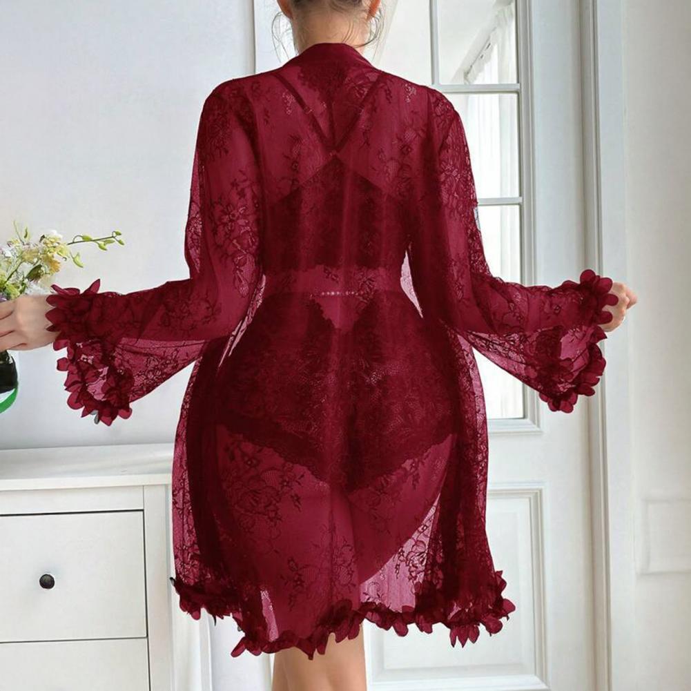 Ensemble de vêtements de nuit  - Kimono Sheer Floral avis et prix