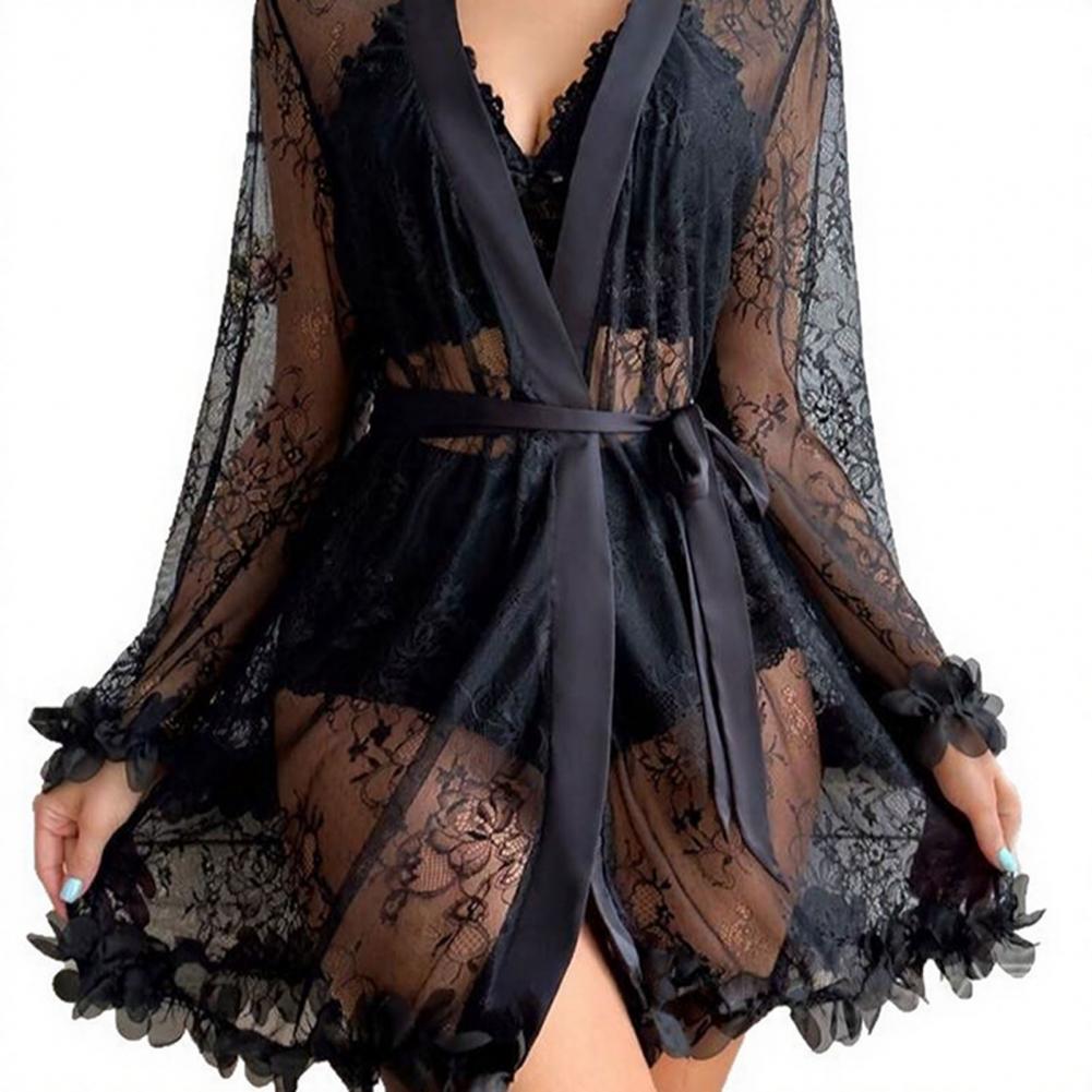 Ensemble de vêtements de nuit  - Kimono Sheer Floral avis et prix