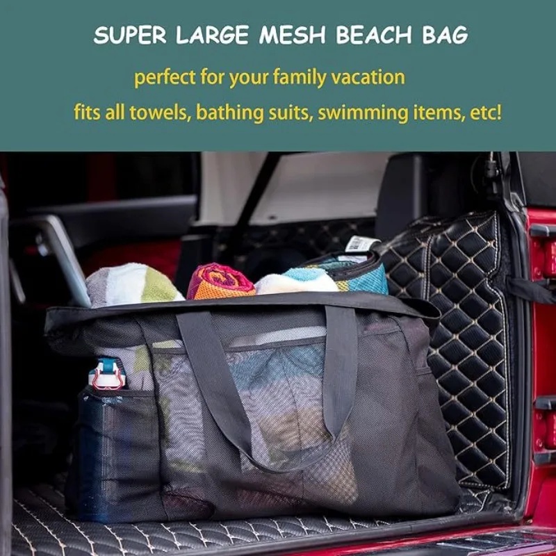 Nouveau Sac de Plage en Maille - Tote Bag Beach avis et prix