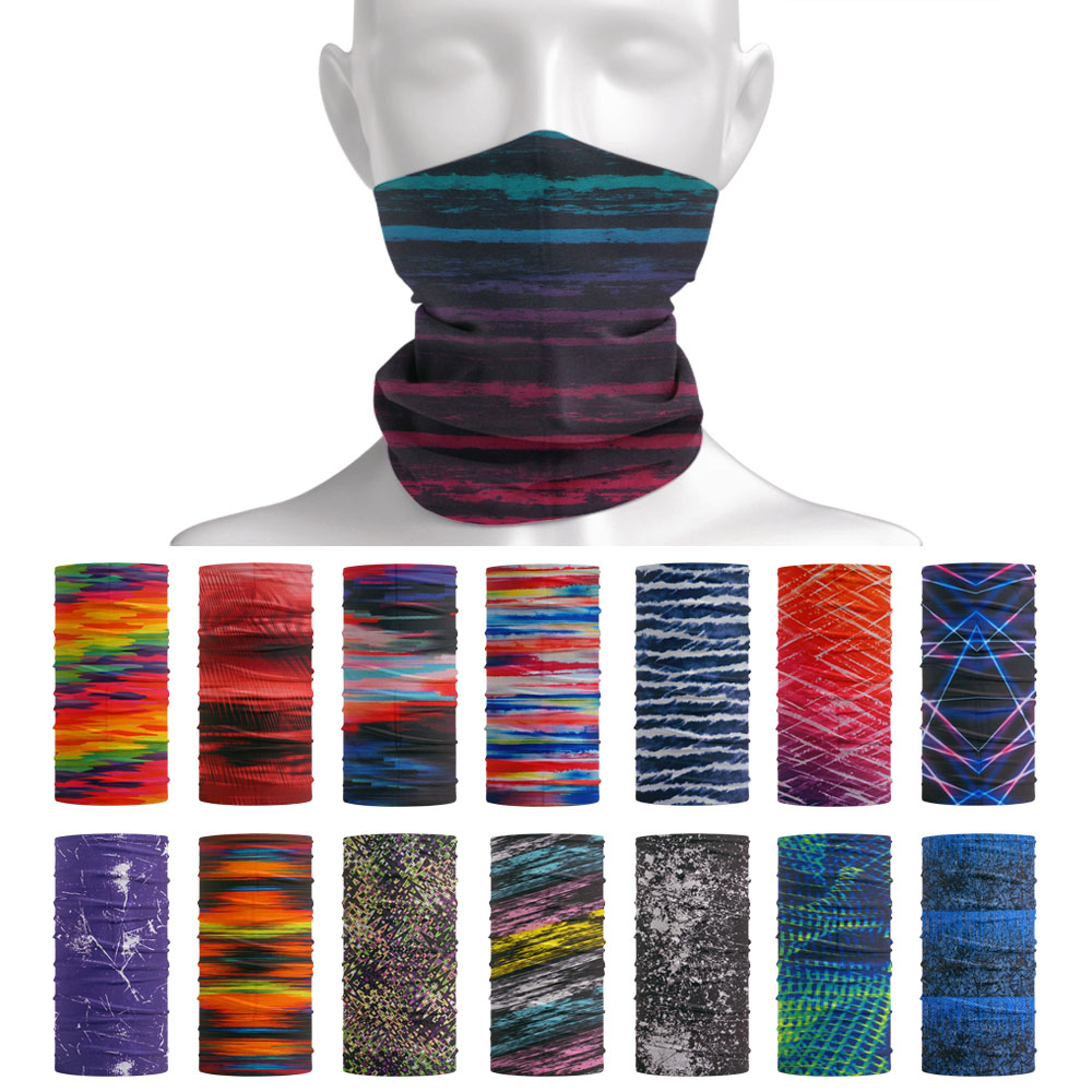 Tie-Dye rayures motif foulard  - Headband Summer Knit avis et prix