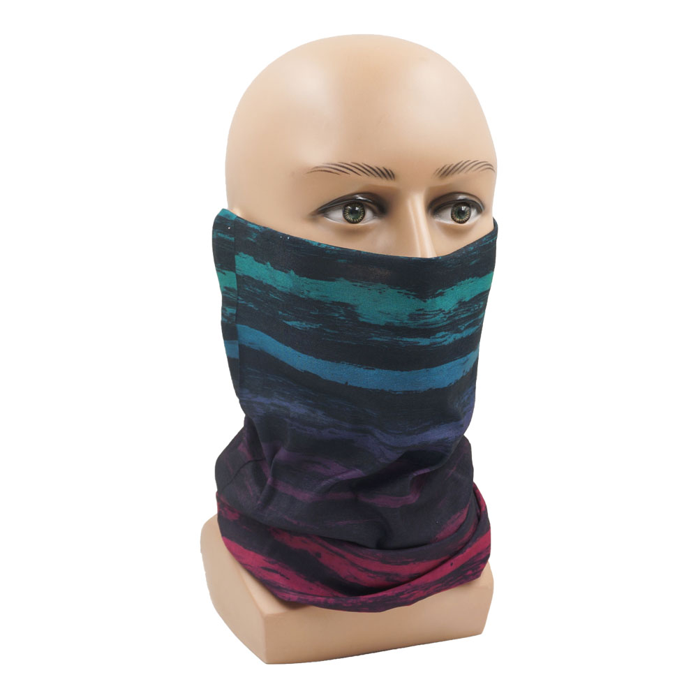 Tie-Dye rayures motif foulard  - Headband Summer Knit avis et prix