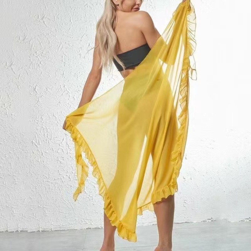 Sarong à volants pour femmes,  - Cover Up Kaftan avis et prix