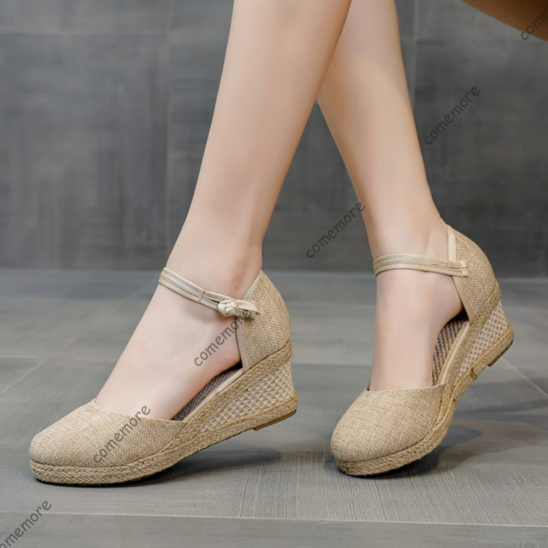 Comemore sandales chaussures d - Wedge Espadrille Women avis et prix