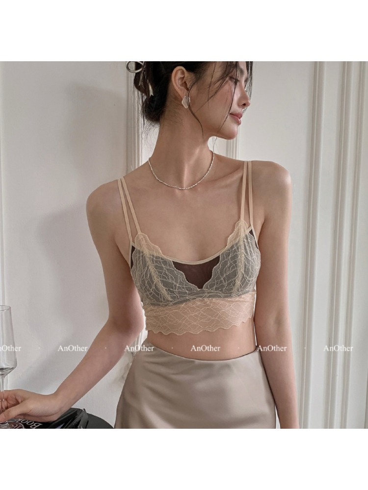 Bralette sexy en dentelle sans - Bralette Triangle Set avis et prix