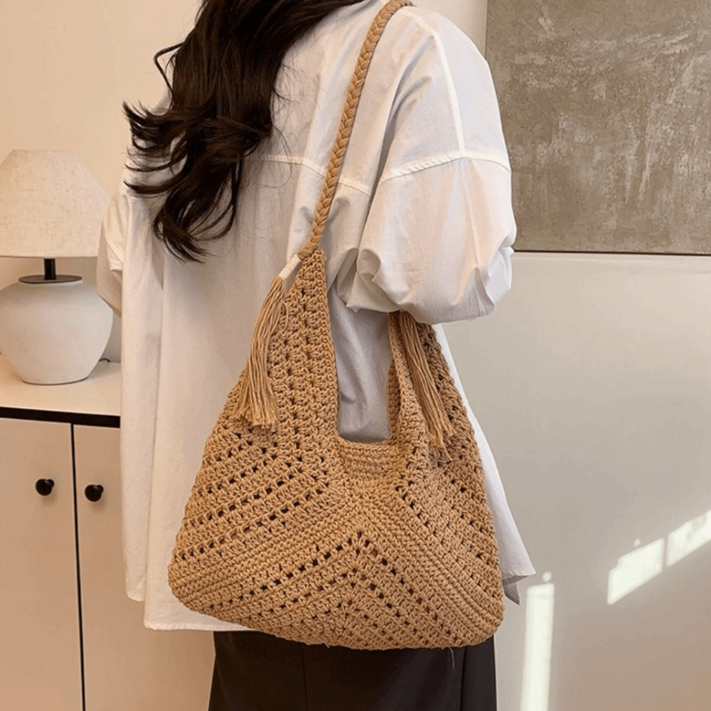 Sac à bandoulière bohème d'été - Tote Bag Beach avis et prix