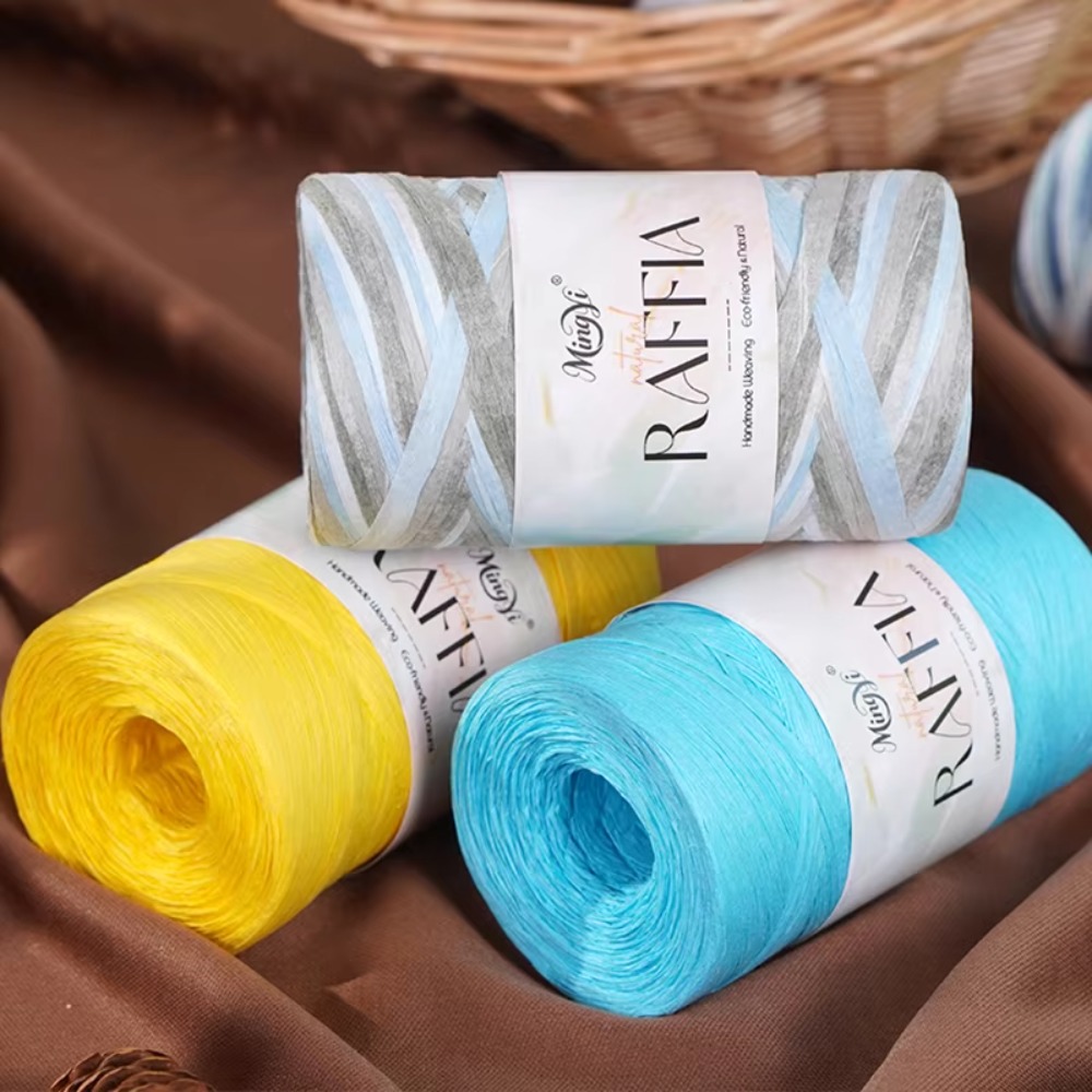 Fil de raphia multicolore DIY, - Crochet Bag Raffia avis et prix