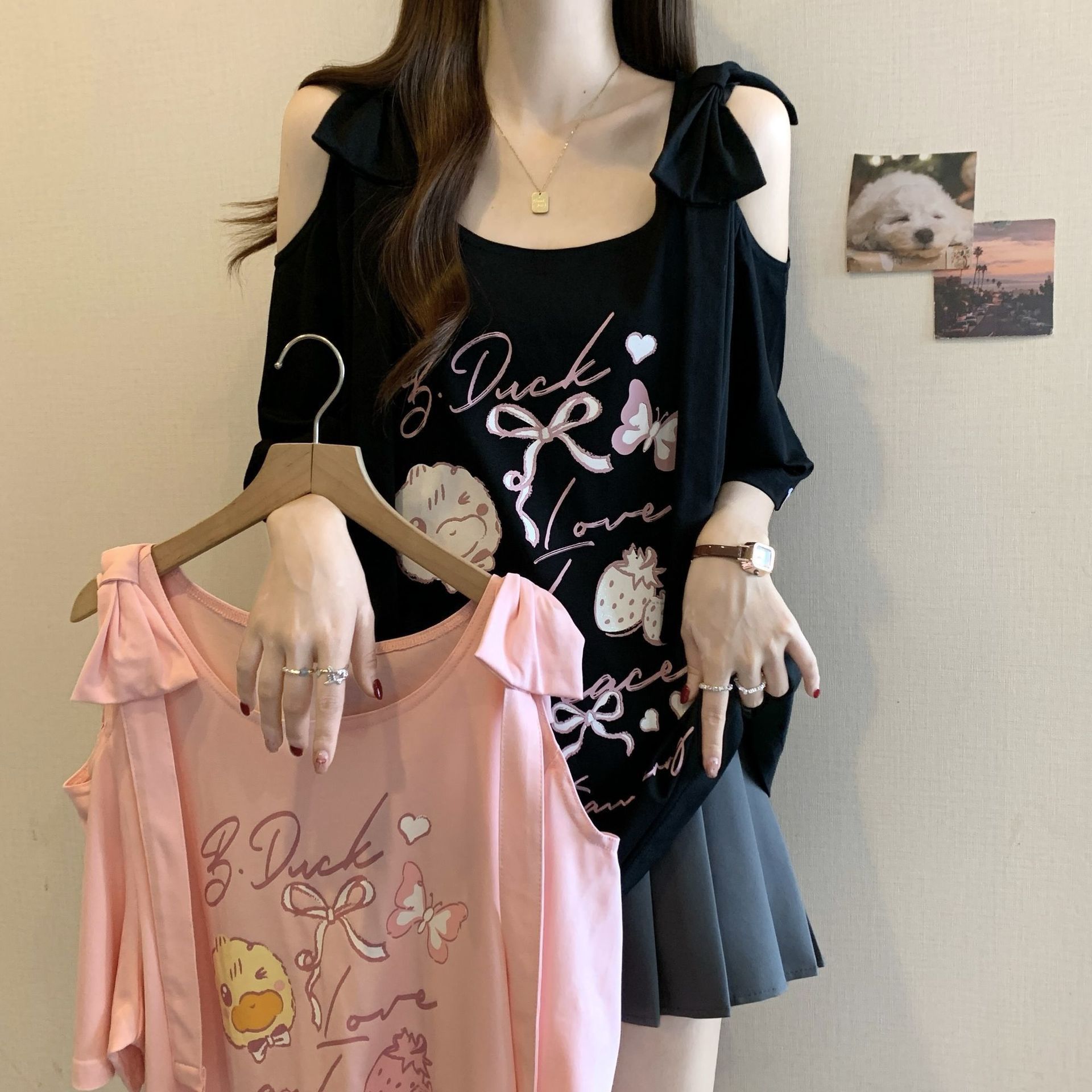 Nouveau T-shirt d'été grande t - Blouse Off Shoulder avis et prix