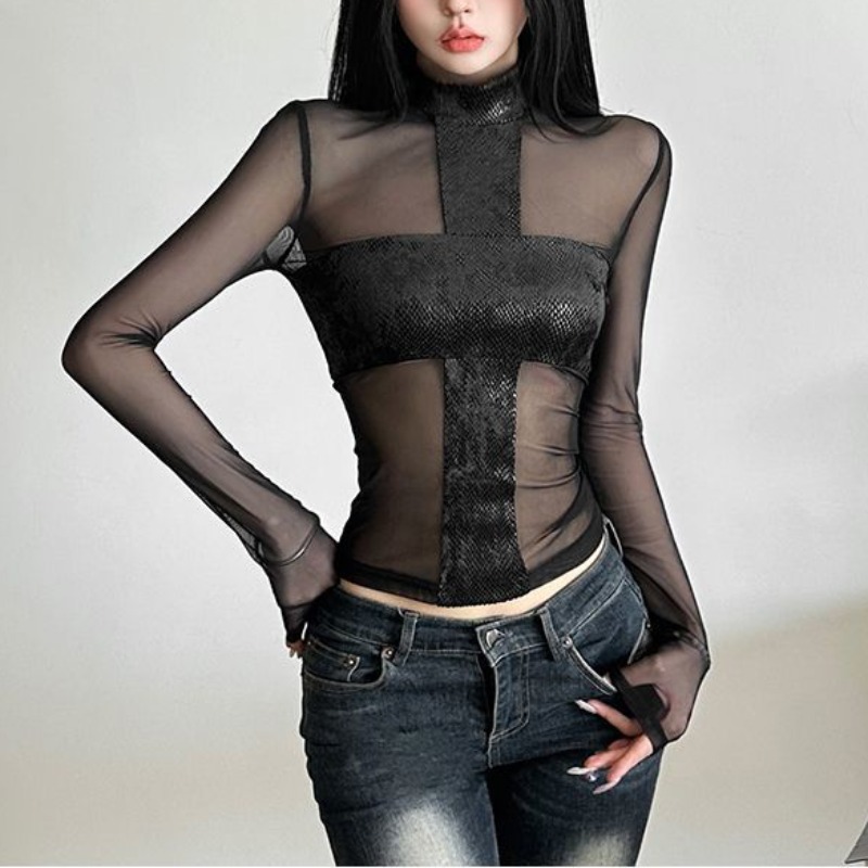 Style américain maille à manch - Blouse Off Shoulder avis et prix