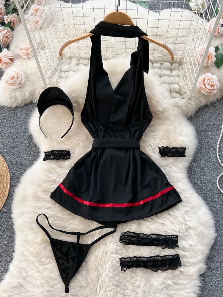 Ensemble de lingerie sexy pour - Maxi Dress Halter avis et prix
