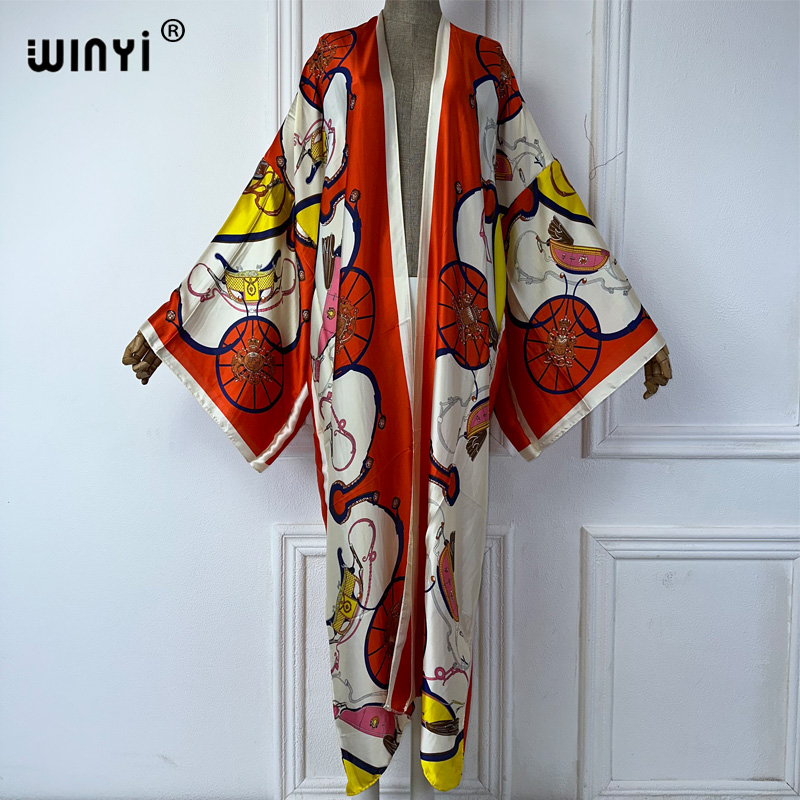 WINYI boho imprimé Kimono été  - Cover Up Kaftan avis et prix
