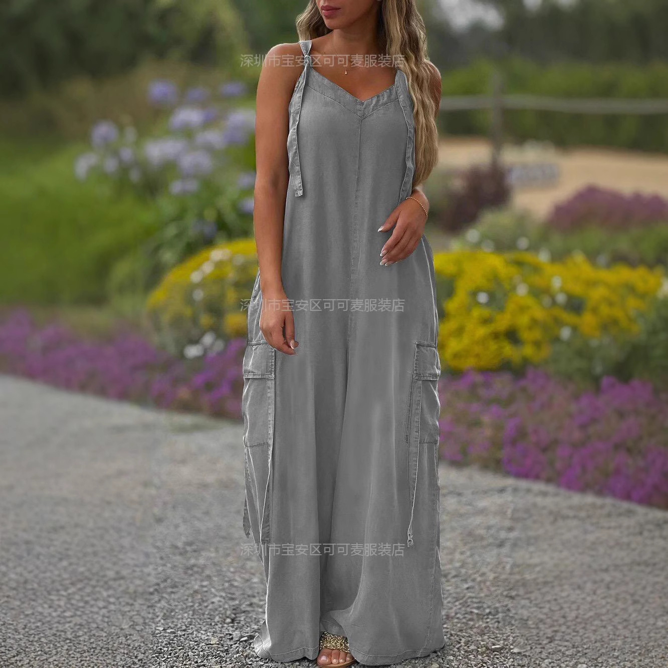 Combinaison d'été ample en lin - Jumpsuit Linen Relaxed avis et prix