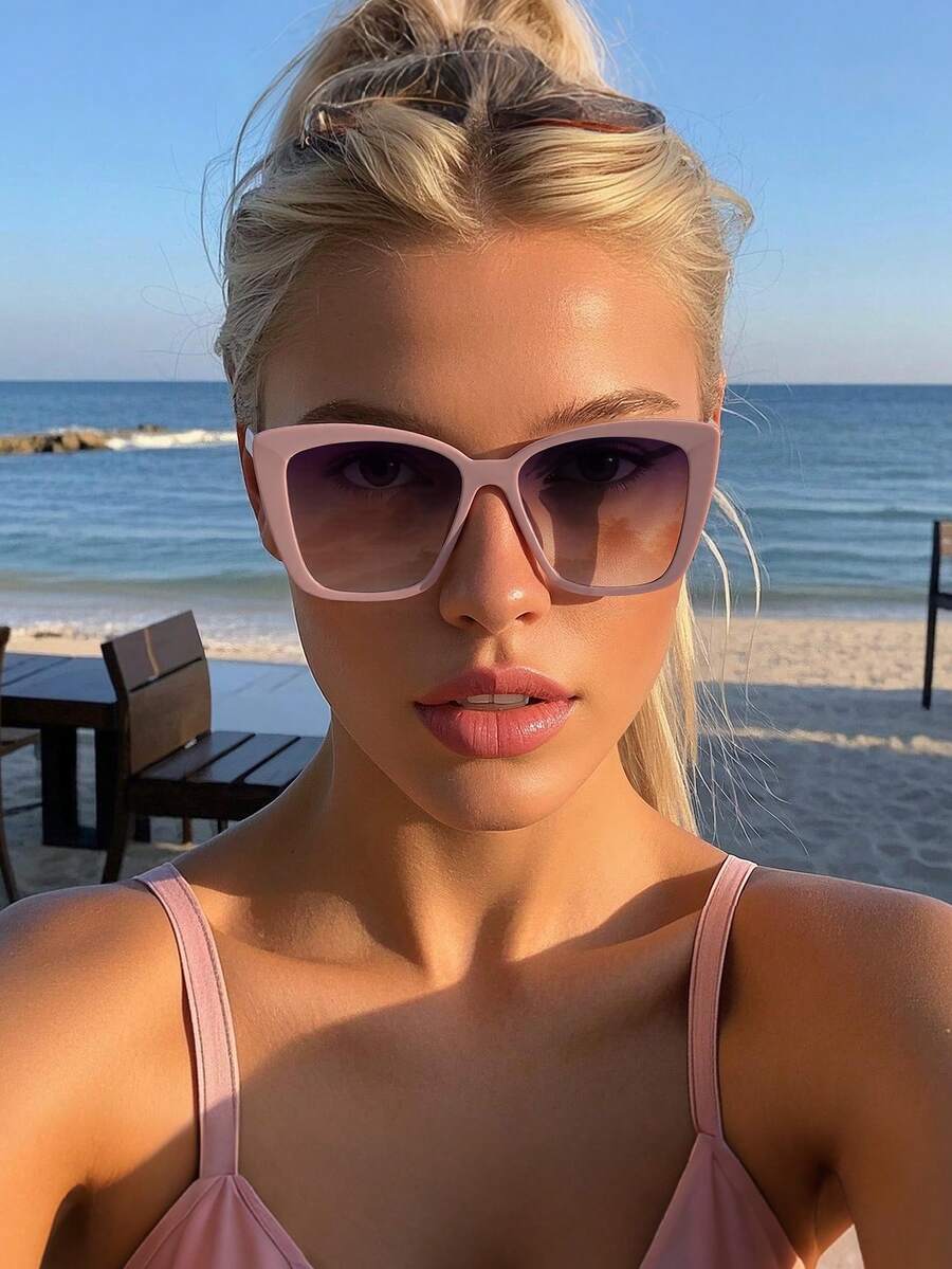 1 paire de lunettes de mode cl - Sunglasses Cat Eye avis et prix