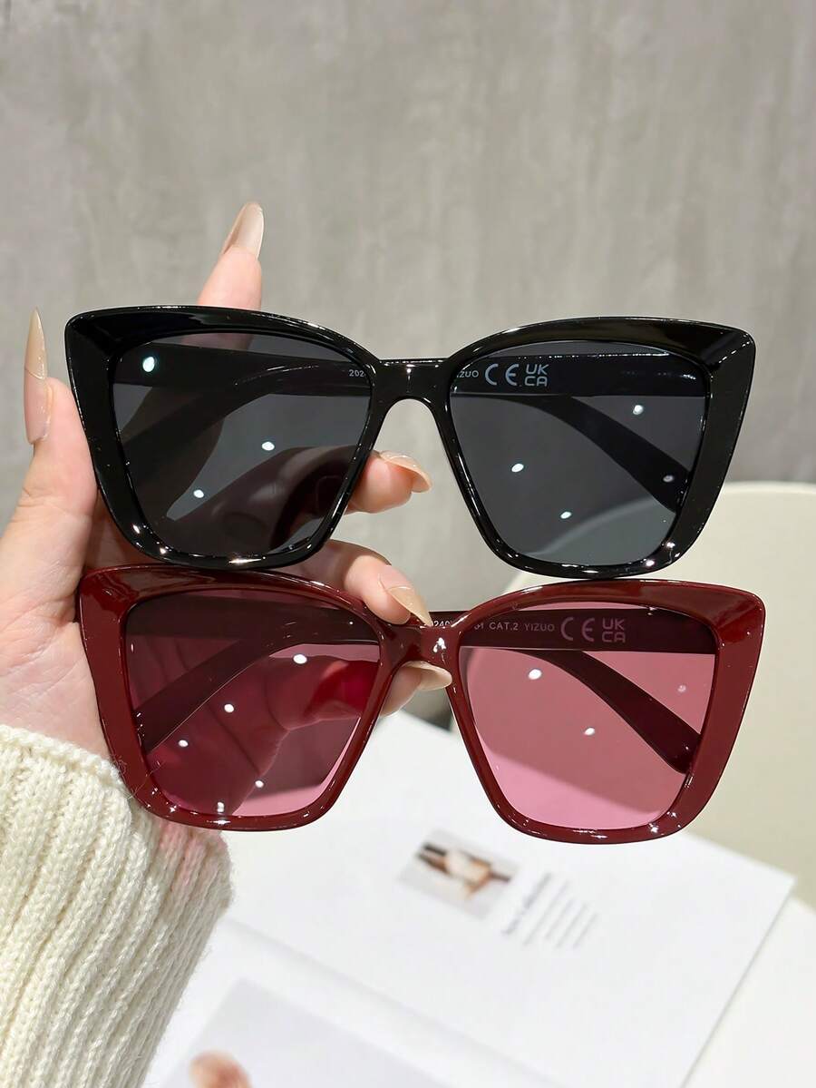 1 paire de lunettes de mode cl - Sunglasses Cat Eye avis et prix