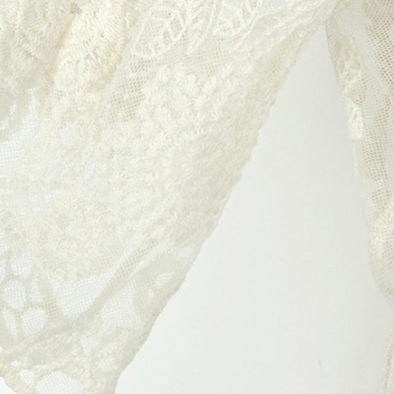 Femmes en dentelle Open Front  - Kimono Sheer Floral avis et prix