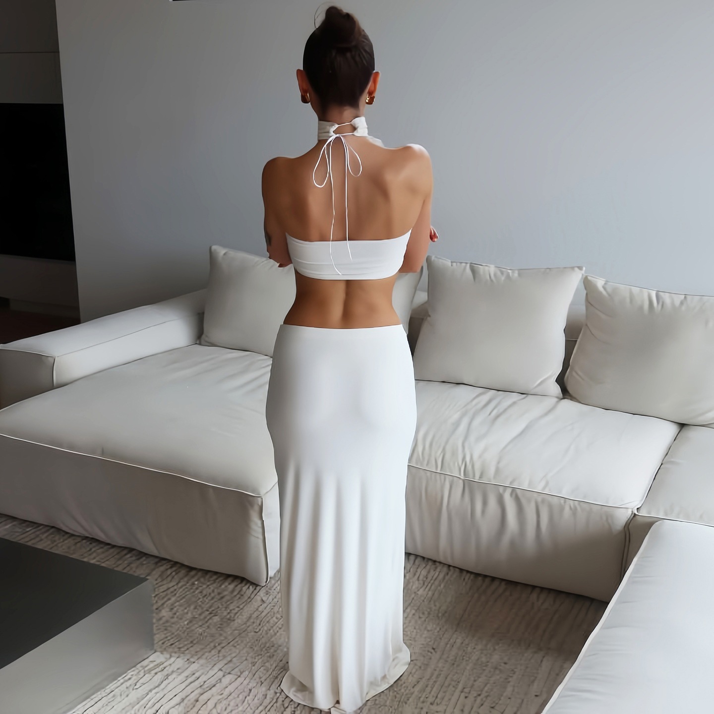 Ensemble de robes longues sirè - Maxi Dress Halter avis et prix