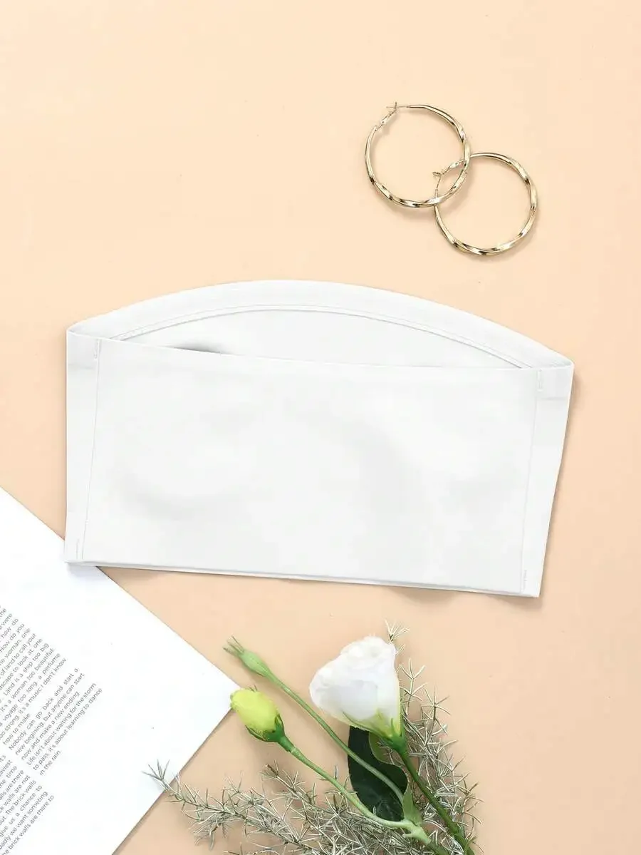 Bralette blanche sans bretelle - Bralette Triangle Set avis et prix