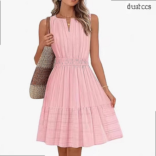 Robe sans manches pour femme p - Linen Dress Wrap avis et prix