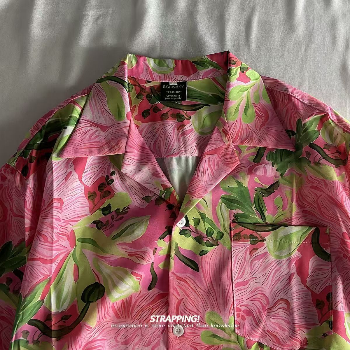 Chemises hawaïennes à col cuba - Romper Floral Print avis et prix