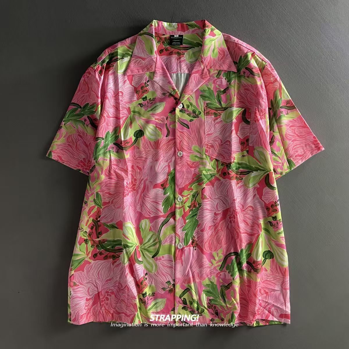 Chemises hawaïennes à col cuba - Romper Floral Print avis et prix